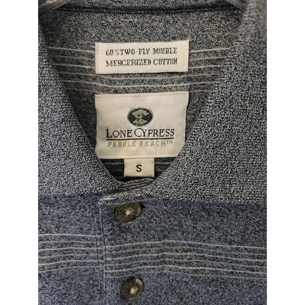Pebble Beach Lone Cypress Performance Golf Polo Shirt Size S Mercerized … - Picture 2 of 10